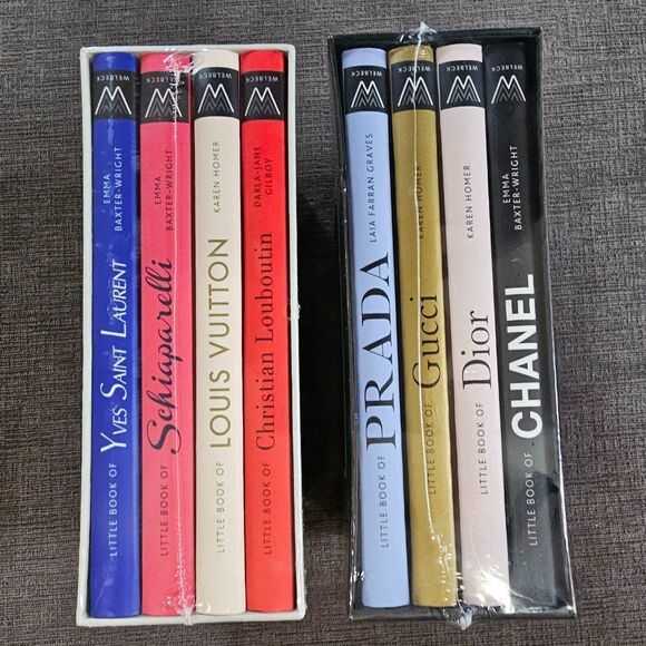 Little Guides To Style-Historical Review Of Four Fashion Icons-2 Sets Of Books - Picture 11 of 12
